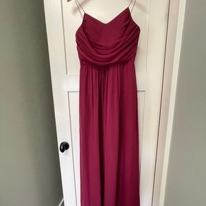 Weddington Way Burgundy formal dress